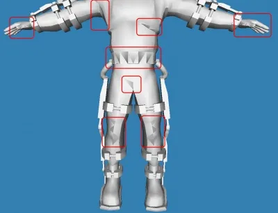 Hibaelhárítási simítás importált modellek