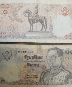 Какво е валутата, в Тайланд пари Тайланд снимки, афиши и монети