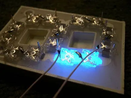 Промяна на цвета на светлина седем сегмента LED - технология - радио-BES - битова електроника