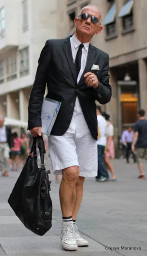 Hogyan öltözködnek az emberek Európában, fotó az emberek az utcán, fotó ember Milánó, fotók lukhanter, vásárló
