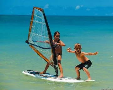 Cum să învețe să călărească în windsurfing