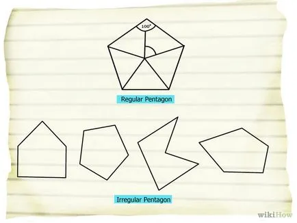 Hogyan lehet megtalálni a terület a Pentagon