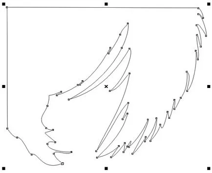 Curve Netezire în CorelDraw - turn de artă