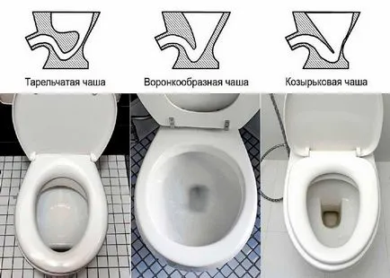 Melyik WC vásárolni néhány jobb véleménye plumbers válasszuk kiadás WC közvetlen vagy ferde