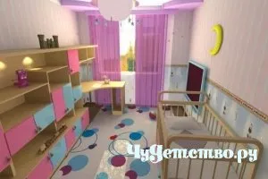 Cum să se pregătească un apartament în apariția a nou-născutului - chudetstvo