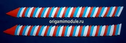 Cum de a face un pas cu pas în tehnica de medalii modul origami, Ordinul din 23 februarie