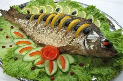 Как да се готви, шарани рибни ястия