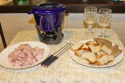 Cum să se pregătească fondue timp de 20 de minute