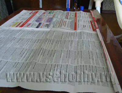 Cum de a face printuri de la ziare