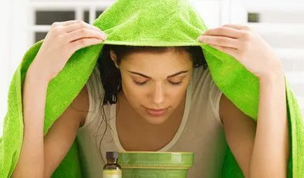 Как да пара лицето у дома за почистване на бързо (рецептата маска)
