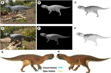 Hogyan kell festeni a dinoszaurusz - tudományos hírek