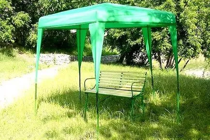 Hogyan készítsünk egy pergola, hogy a saját kezébe