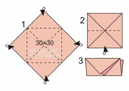 Hogyan készítsünk egy borítékot kép - borítékokat a kezüket minden alkalommal (műhelyek)