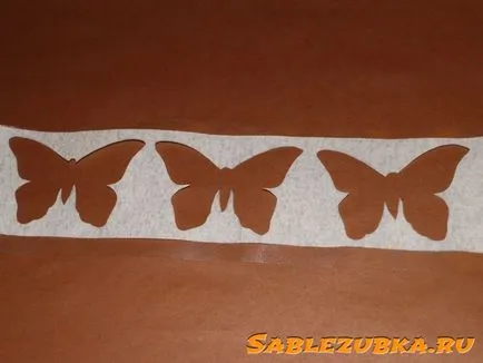 Как да си направите шаблон със собствените си ръце за боядисване на стъкло пеперуда