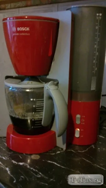 Ca un pachet de cafea în filtru de cafea Bosch TCA 6024