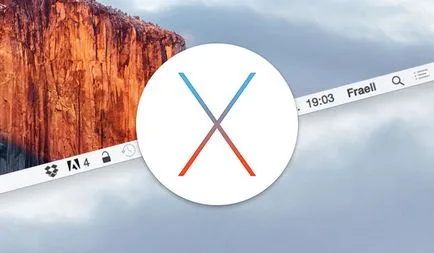 Hogyan lehet eltávolítani a felesleges ikonok a menüsor OS X, prostomac