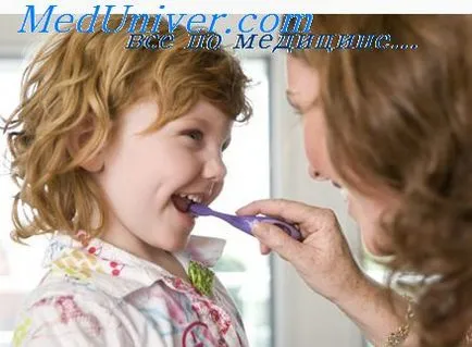 Hogyan védi gyermeke fogainak bomlásnak betanítási gyermekgondozási fogait