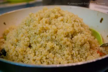 Főzni quinoa, a megfelelő táplálkozás