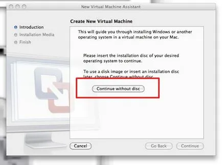 Cum se instalează un sistem de operare folosind VMware Fusion 3, viața de tehnologie