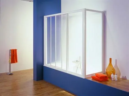 Hogyan válasszuk ki a függöny a fürdőszobában, mik a méretei és függönyök modell