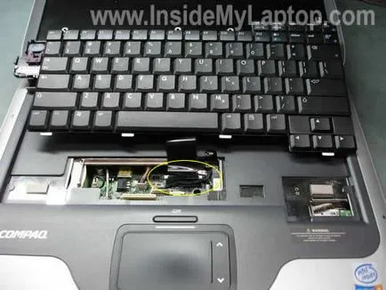 Cum de a înlocui tastatura pe laptop HP Compaq Presario 2580us, articole utile din itcomplex