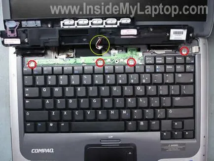 Cum de a înlocui tastatura pe laptop HP Compaq Presario 2580us, articole utile din itcomplex