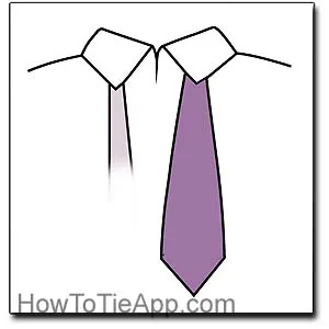 Cum de a lega o cravată - nod Diagonal
