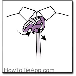 Как да вържем вратовръзка - Диагонален възел