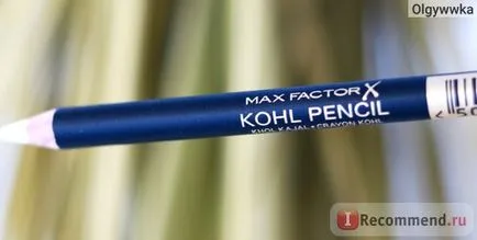 Szemhéjtus Max Factor kontúr ceruza Kohl - «találtam a tökéletes ceruza könnyű víz