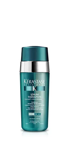 Kerastase therapiste - как да се отървете от цъфтежите на косата