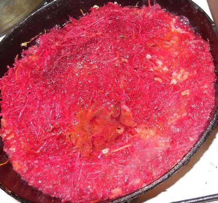 Класически, топла супа супа от червено цвекло с месо - как да се готви супа от червено цвекло, стъпка по стъпка рецепти снимки