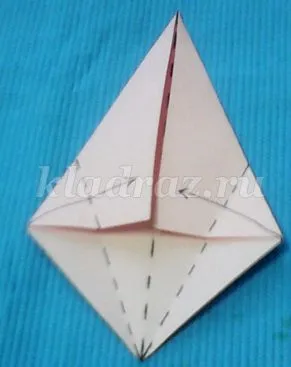 Nap a művészeti papír origami Grade 3