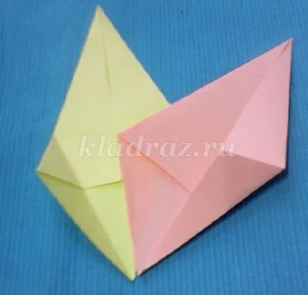 Nap a művészeti papír origami Grade 3