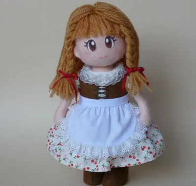Червената шапчица кукла със собствените си ръце за начинаещи