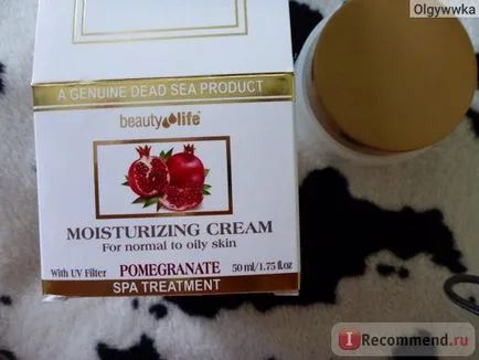 Crema pentru viata frumusete crema hidratanta faciale pe baza de rodie pentru tenul gras normal - „cel mai mult