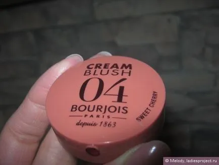 Crema fard de obraz crema de fard de obraz (număr nuanță 04 cireș) de la Bourjois - comentarii, fotografii și preț