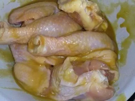 Csirke mézes-mustáros máz - főzni gyorsan