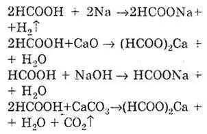 în Chimie Lectures - chimice a acidului formic