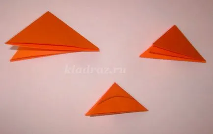 Flori de vara realizate din hartie in tehnica origami