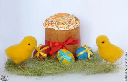 Mesterkurzus ajándéktárgy Easter őrölt csirke - tisztességes iparos - kézzel készített, kézzel készített