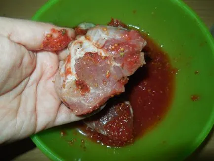 Medalioane de carne de porc - cum să gătească medalioane carne de porc în multivarka, pas cu pas reteta fotografii