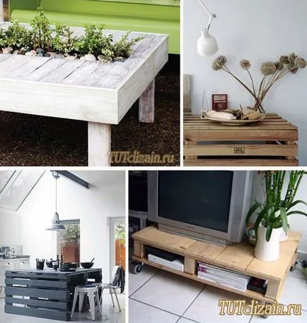 Mobilier pentru casa si gradina de paleti din lemn Foto - Design - decor cu propriile lor mâini