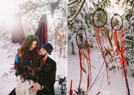 Stiluri de nunți în timpul iernii, care va fi perfect pentru sezonul rece