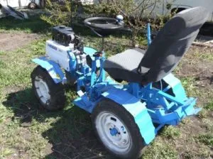 Traktort motoblockokhoz „Neva” saját kezűleg