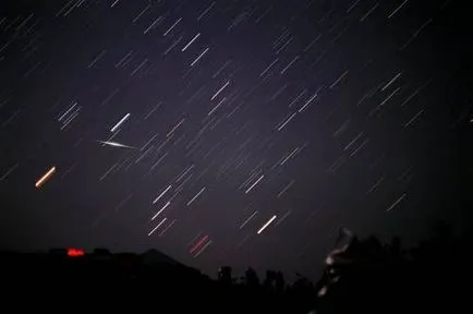 Meteorok, ami hullócsillagok olyan fényes, kisbolygók, üstökösök, meteorok