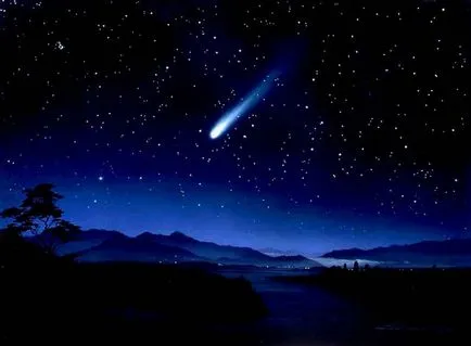 Meteoriti care face ca stelele de fotografiere atât de luminos, asteroizi, comete, meteoriți