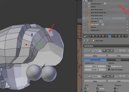 Modellezése karakter turmixgépben (5. rész)