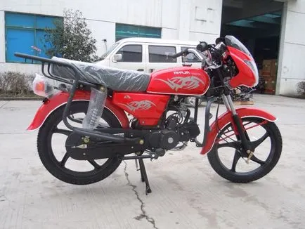 Caracteristici Moped Alpha Sport a modelului și comutatorul