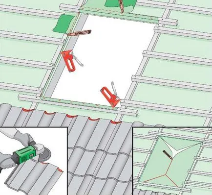 Tetőtéri ablak beszerelésére FAKRO, telepítésének ablakok FAKRO - egy könnyű dolog