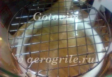 placinta cu carne în Aerogrill, reteta cu o fotografie